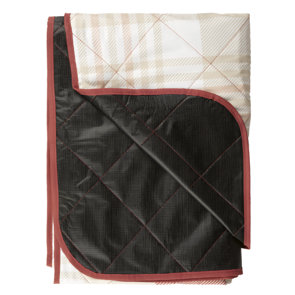 Livarno - Picnic Blanket - Red & Beige