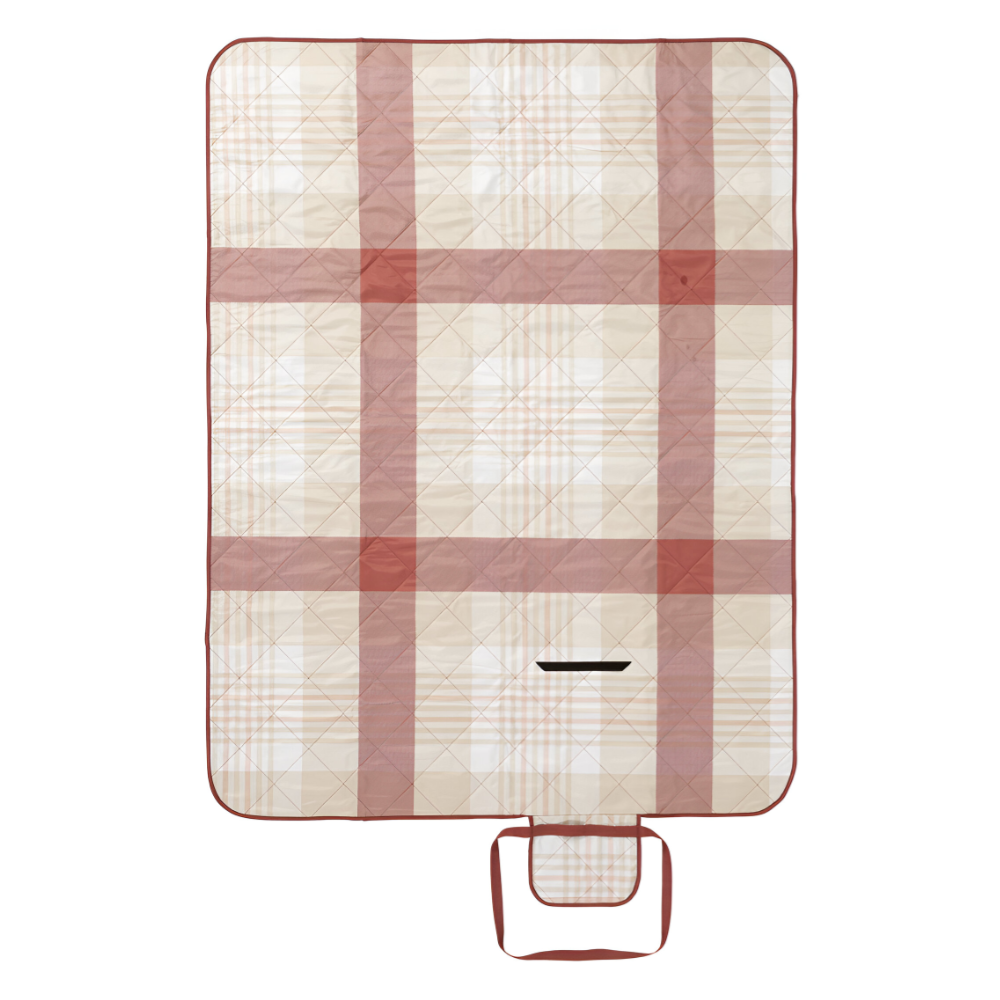 Livarno - Picnic Blanket - Red & Beige