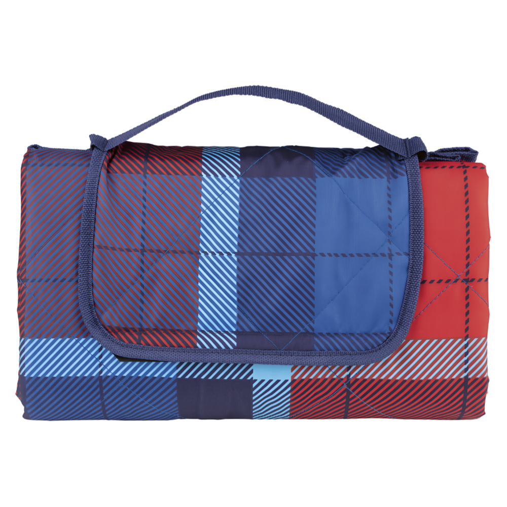 Livarno - Picnic Blanket - Red & Blue