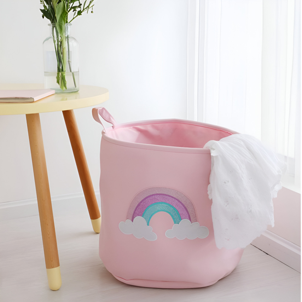 Max- Laundry Hamper - Pink