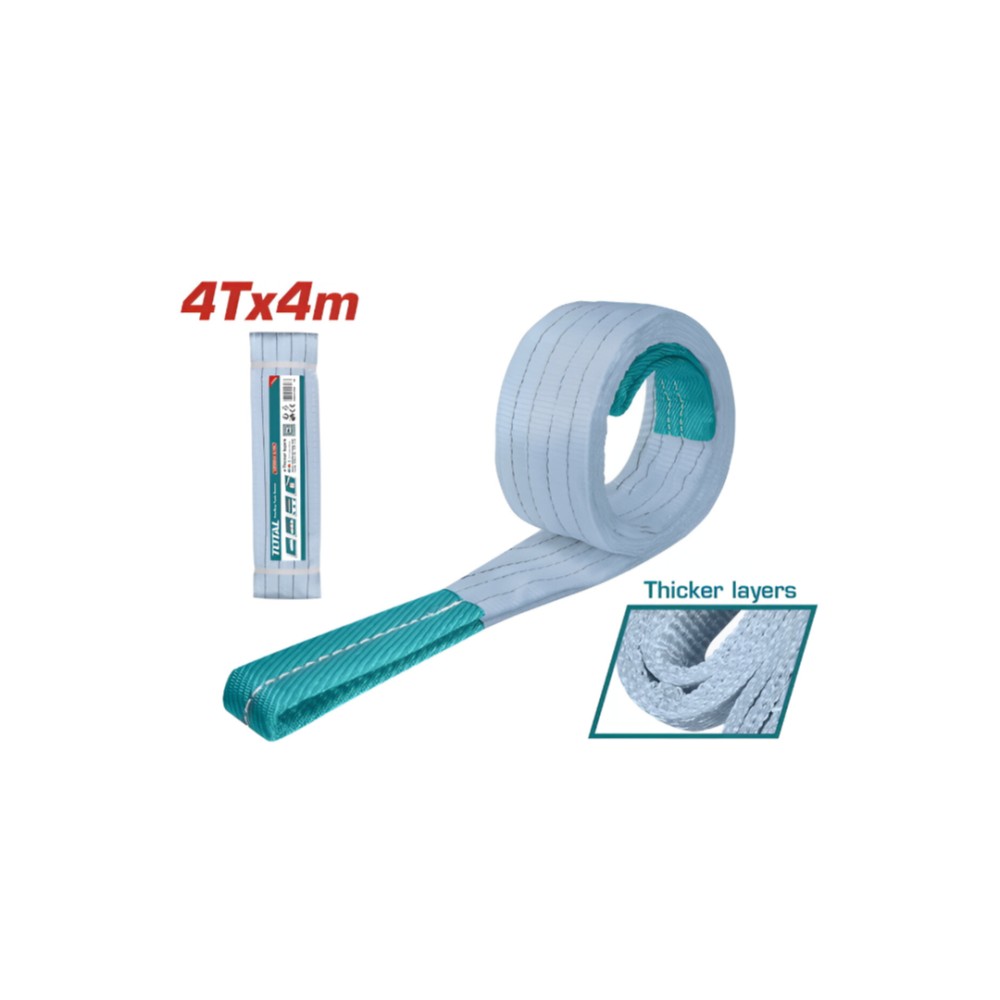 Total Webbing sling 4T / 4m / 120mm