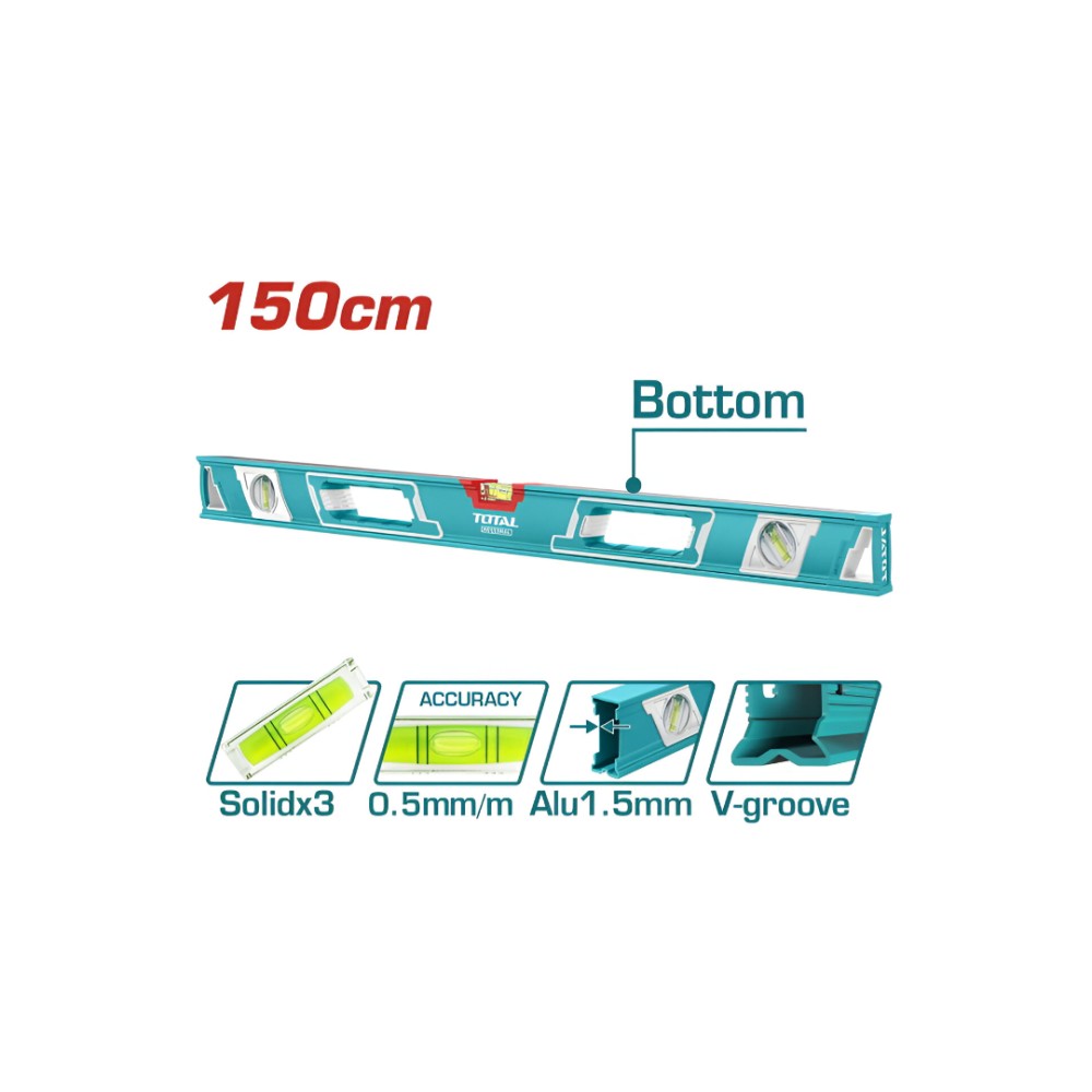 Total Spirit level 150cm