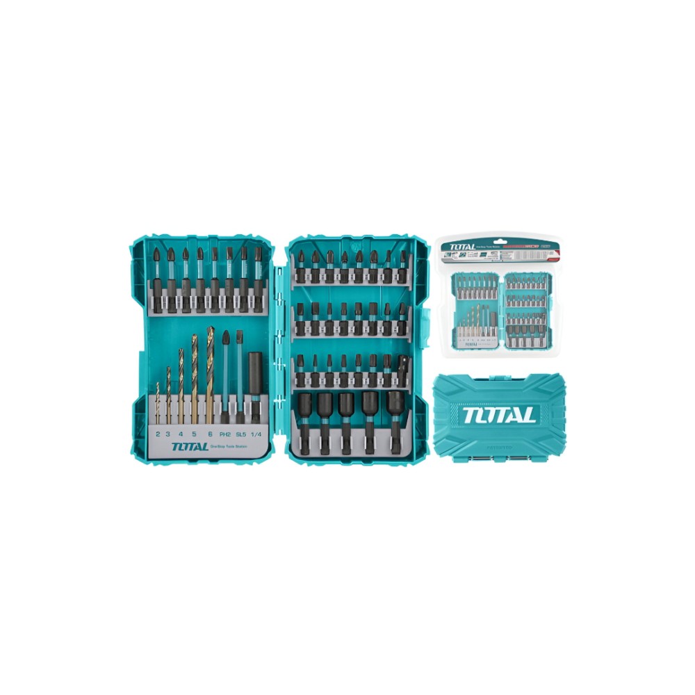 Total 45PCS Impact Screwdriver bit set