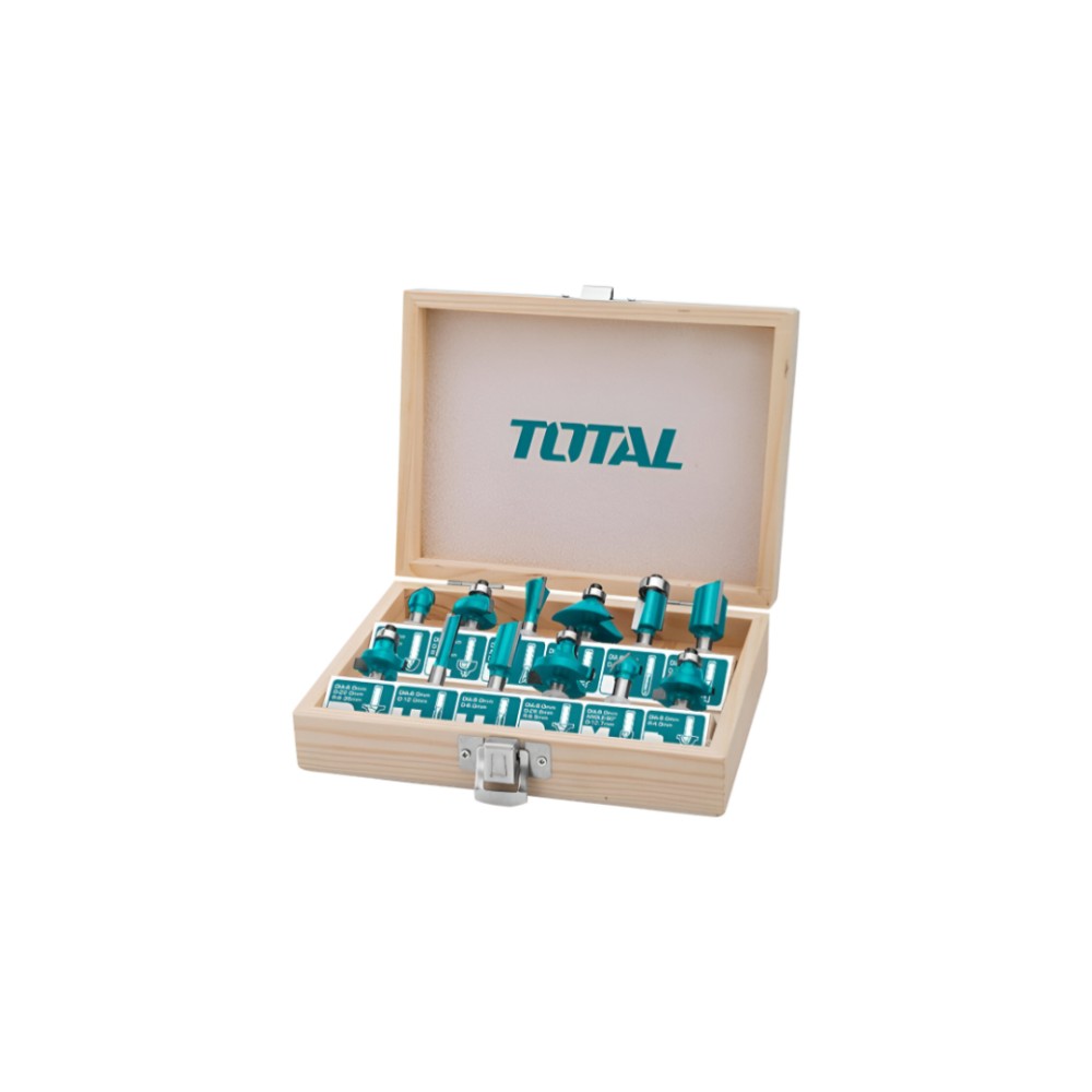 Total 12pcs Router bits set(12mm)