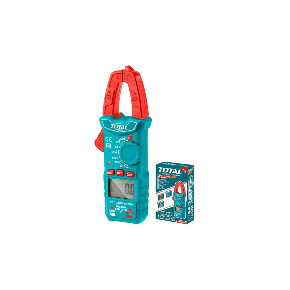 Total Digital AC clamp meter 200A/600V