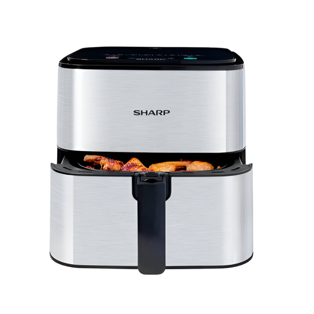 Sharp - Air Fryer XL 7 Litres 1600 Watts With 8 Cooking Menu