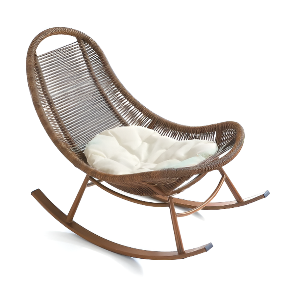 Balcony Rocking Chair European Style