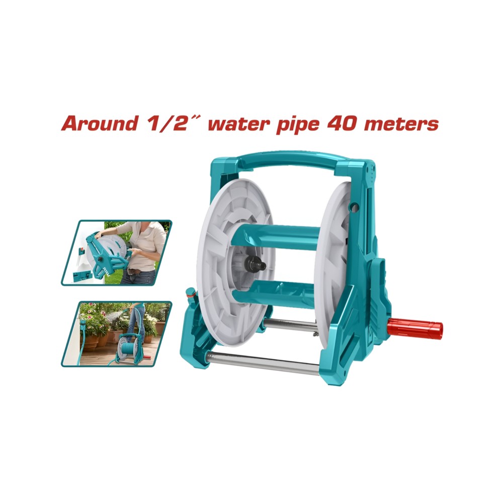 Total Hose reel 1/2" - 40m