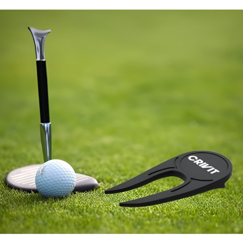 Crivit Divot Tool  , stainless magnetic ball marker.