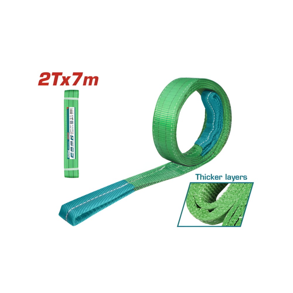 Total Webbing sling 2T / 7m / 60mm