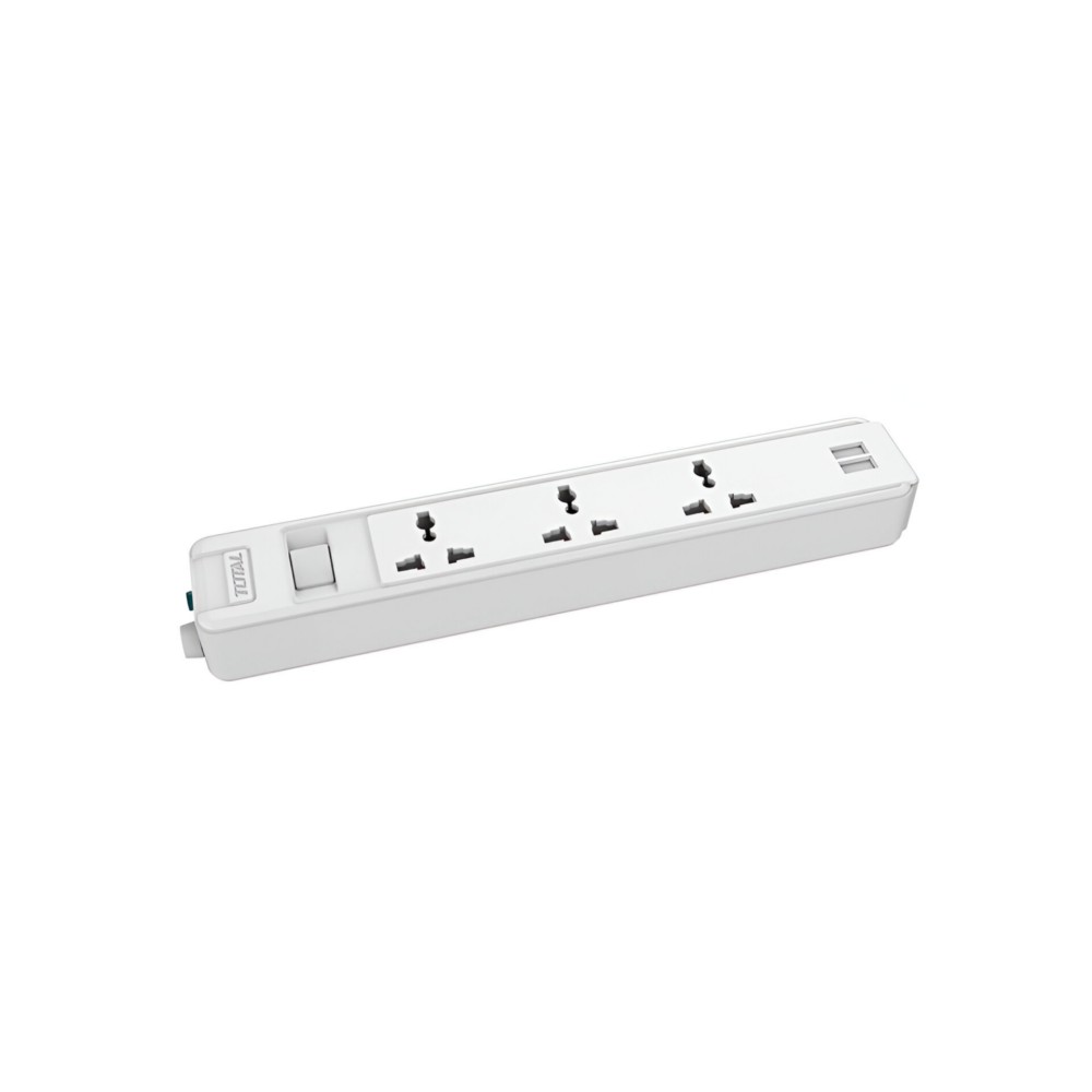 Total 3 ways extension socket