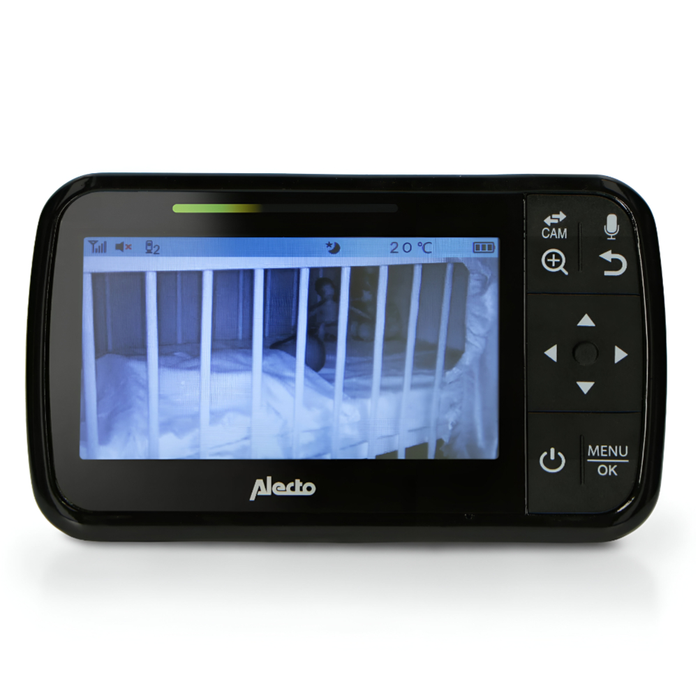 Alecto  - Video baby monitor with 4.3 inch colour display, (50m to 300m)