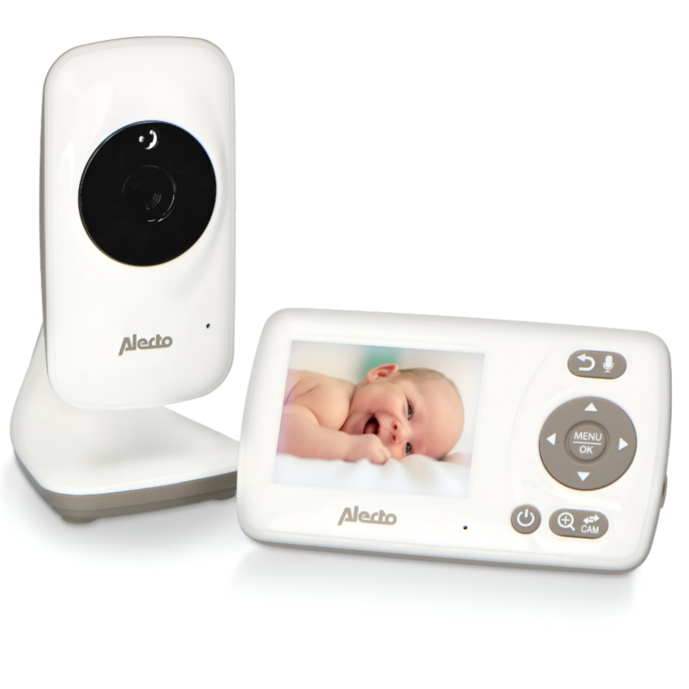 Alecto - Video baby monitor with 2.4 inch colour display (50m inside , 300m outside )