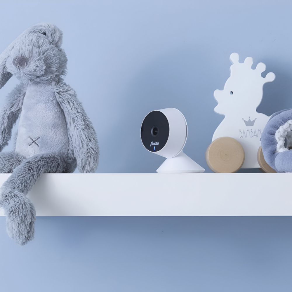 Alecto - WiFi baby monitor with camera - White