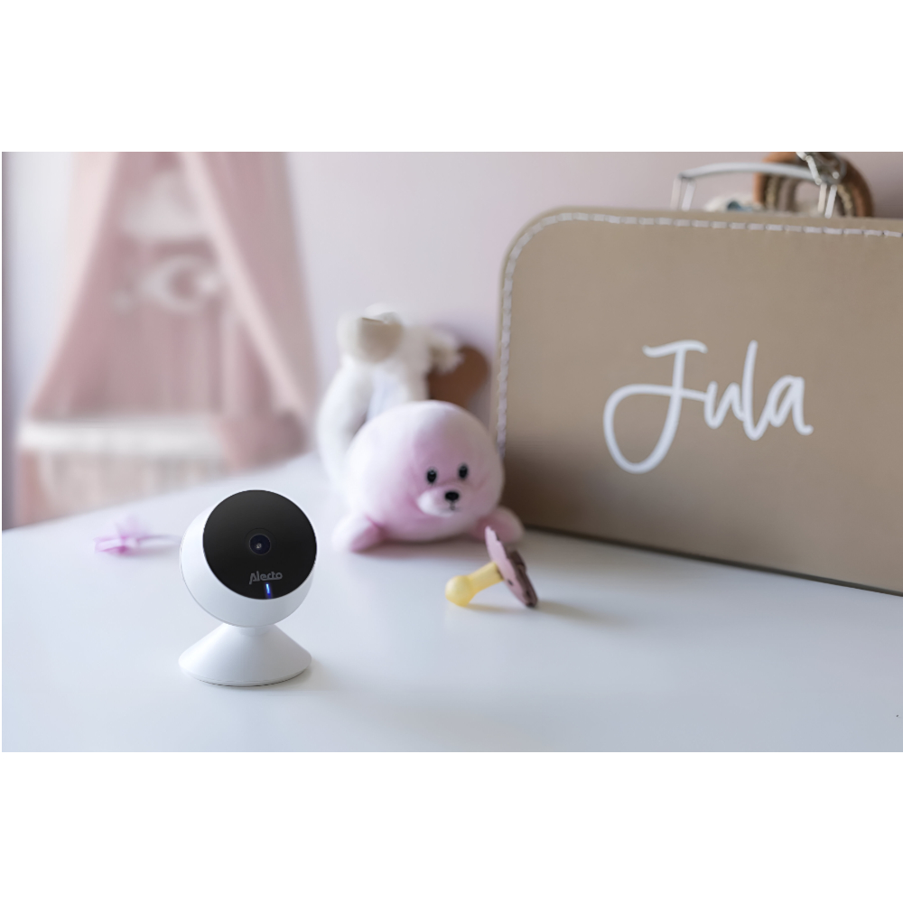 Alecto - WiFi baby monitor with camera - White