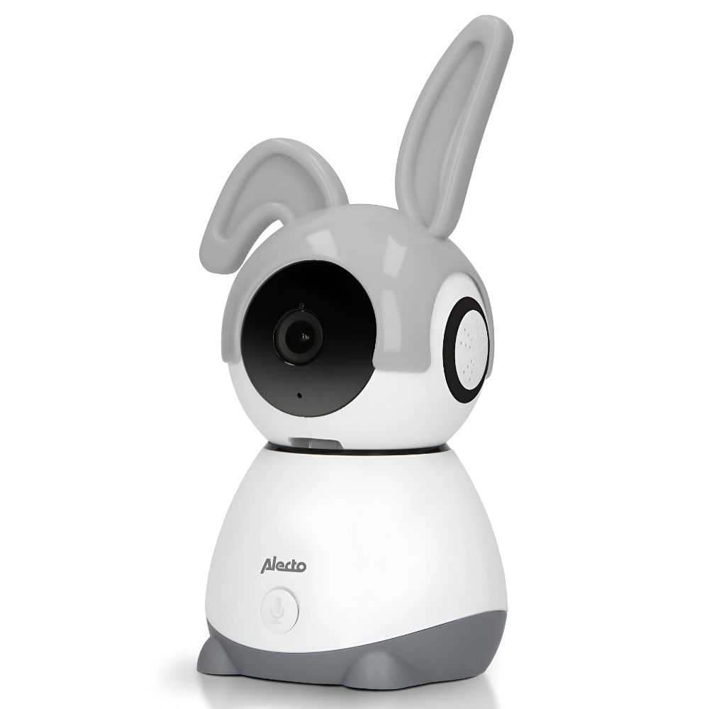 Alecto - Wi-fi baby monitor with camera - White/Grey