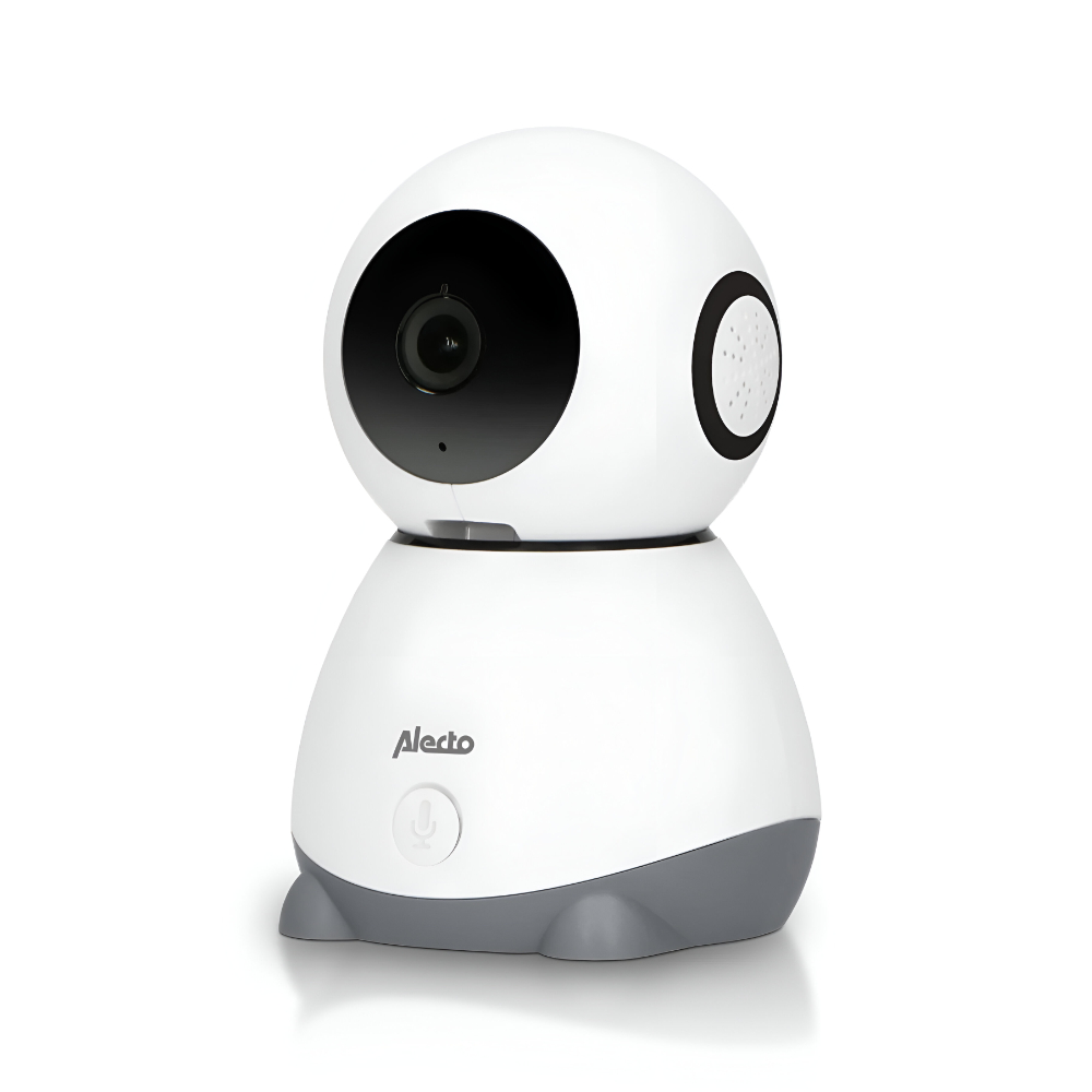 Alecto - Wi-fi baby monitor with camera - White/Grey