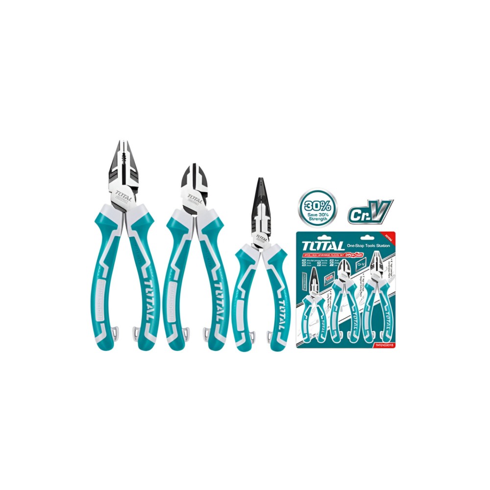 Total Pliers Set 3 Pcs