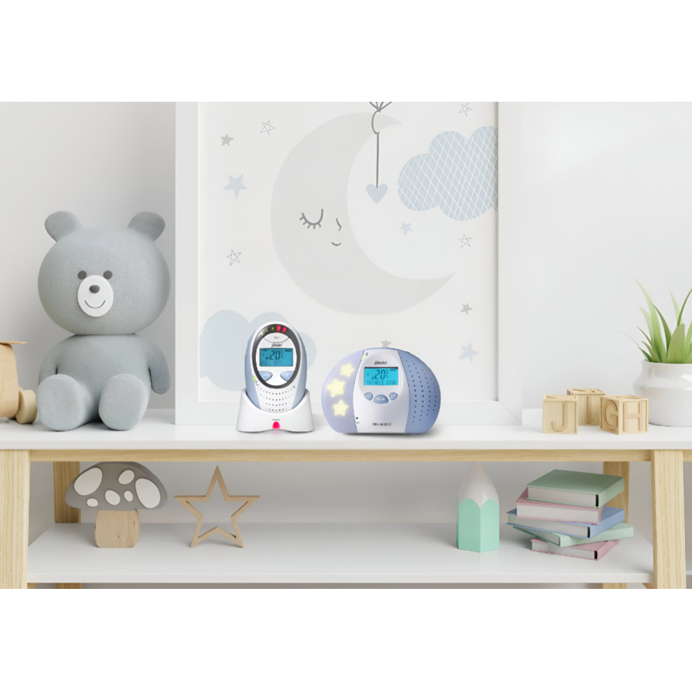 Alecto - Full Eco Dect baby monitor with display (from 50m to 300m)