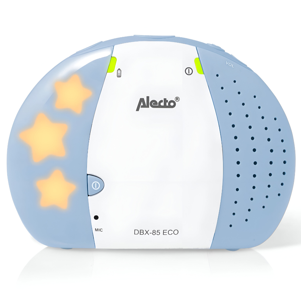 Alecto - Full Eco Dect baby monitor, white/blue