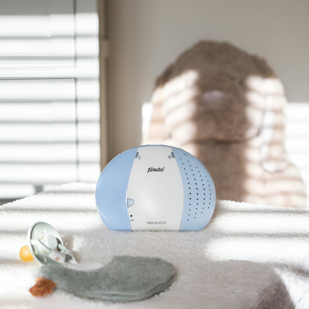 Alecto - Full Eco Dect baby monitor, white/blue