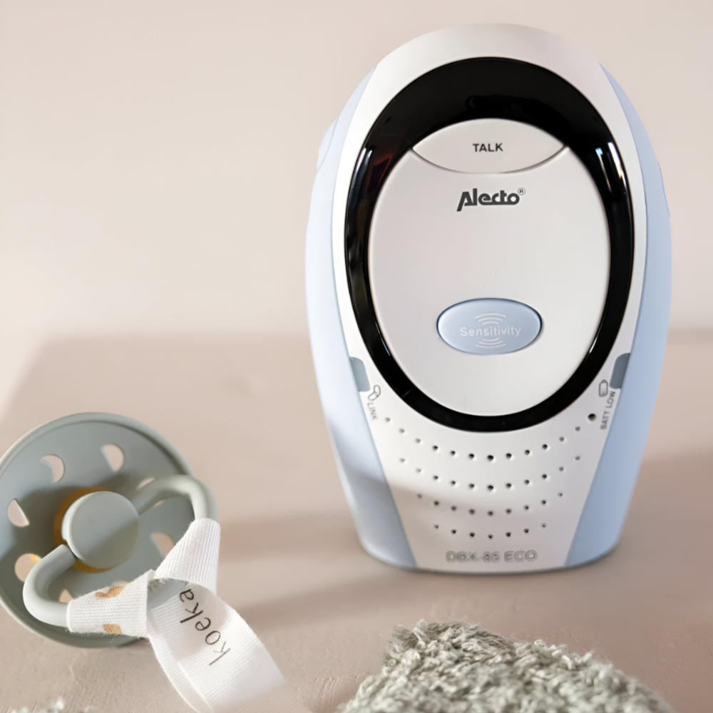 Alecto - Full Eco Dect baby monitor, white/blue