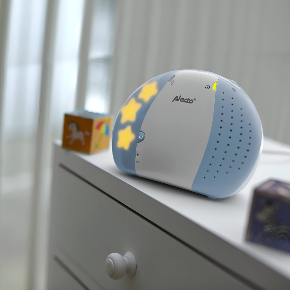 Alecto - Full Eco Dect baby monitor, white/blue