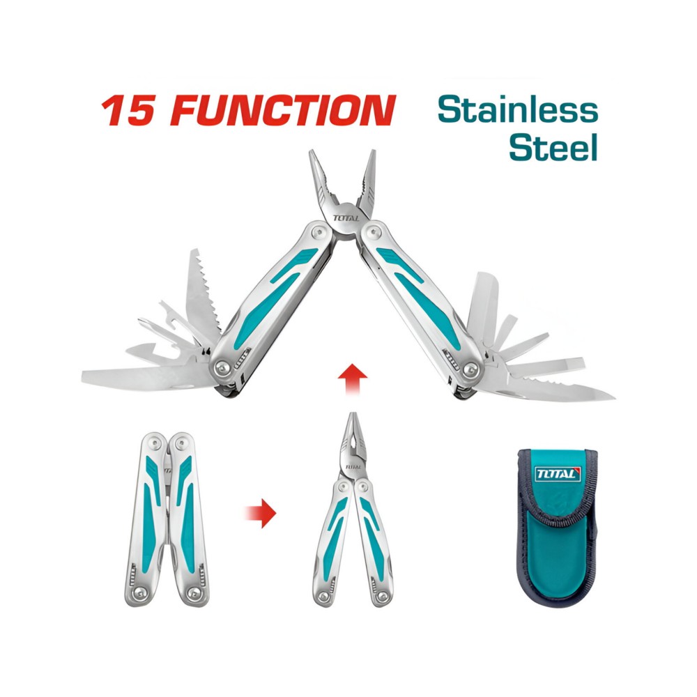 Total  Foldable Multi - Fuction Tool