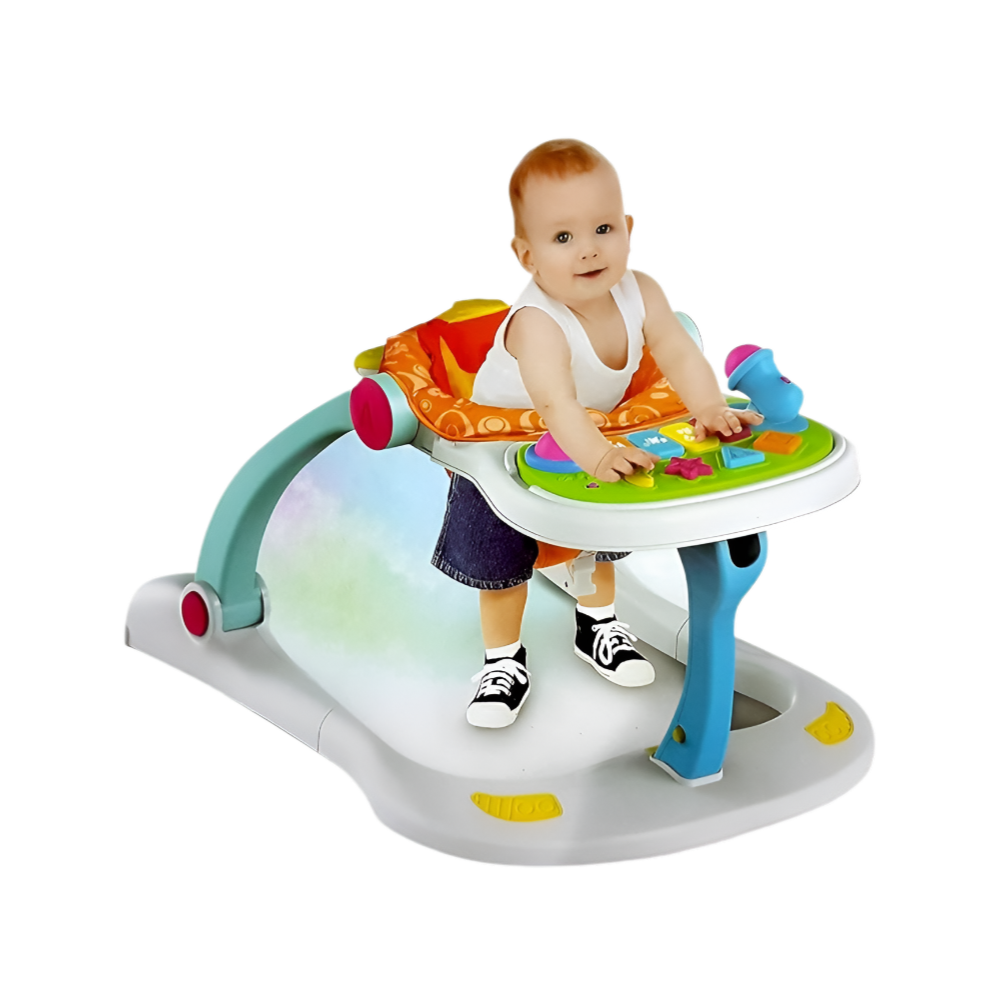 Huanger 4 In 1 Multi Functional Entertainer Baby Walker