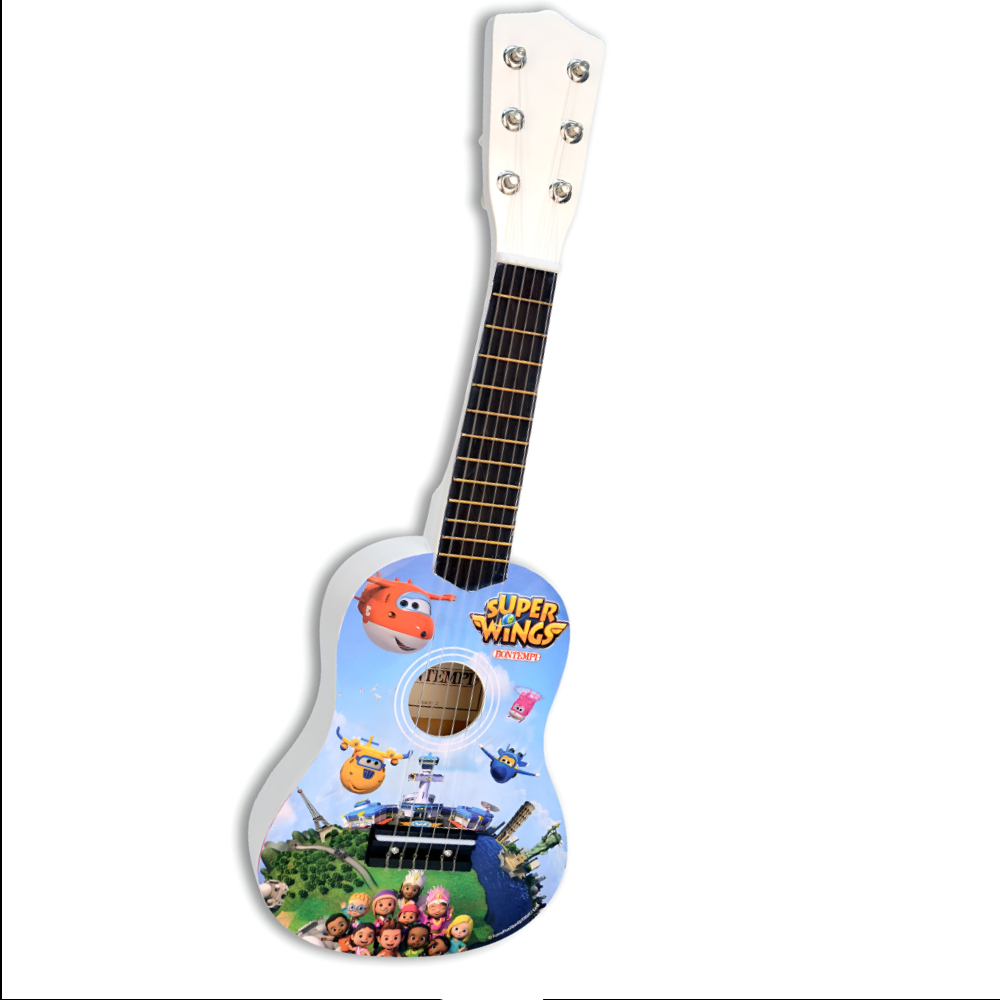 Bontempi - Classical Wooden Guitar Super Wings for Children