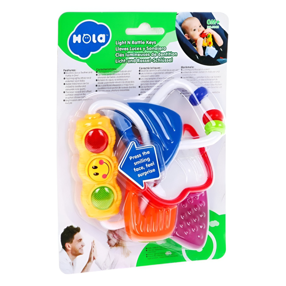 Baby rattle-teether Hola Toys Keys (306E)