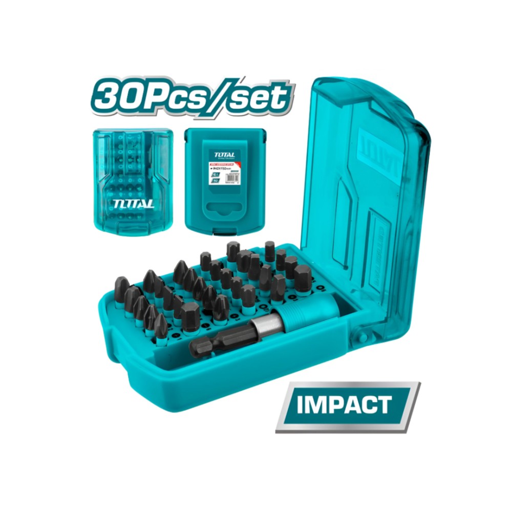 Total 30pcs 25mm impact screwdriver bits