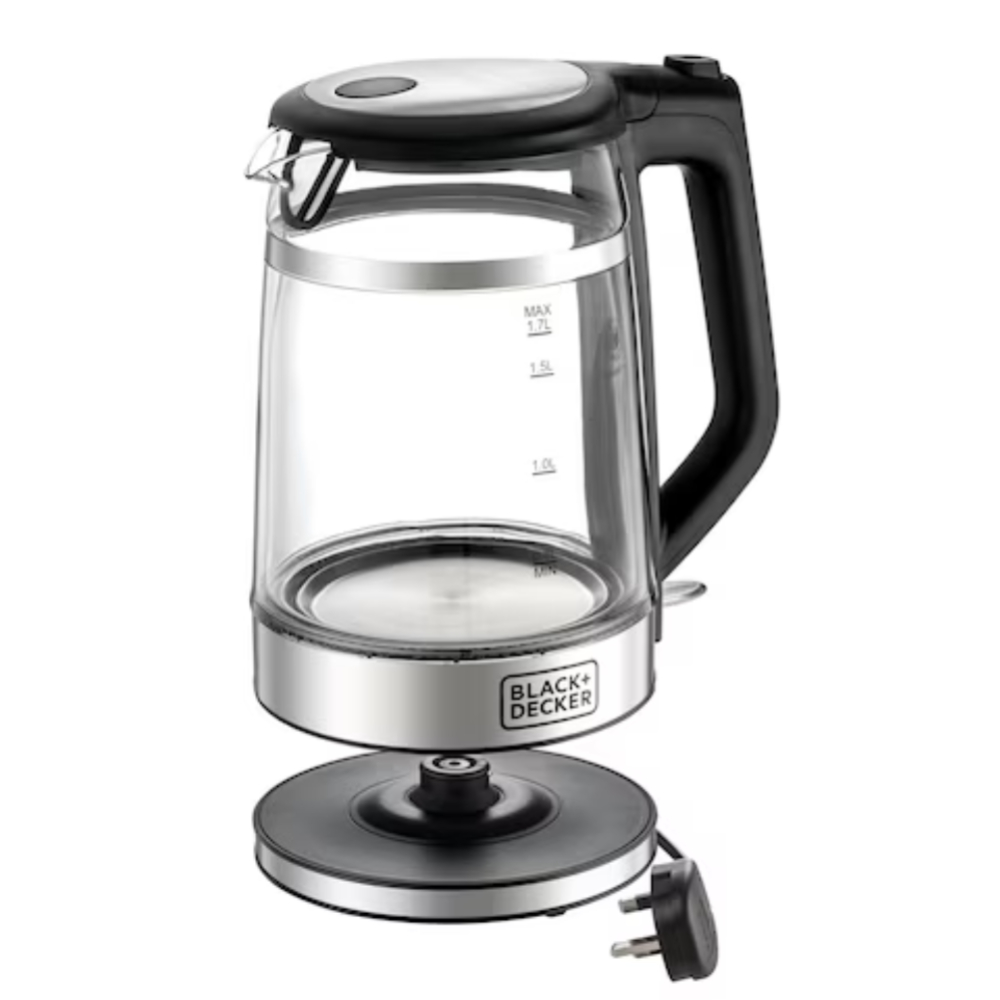 Black & Decker - Glass Kettle Double Wall 1.7L