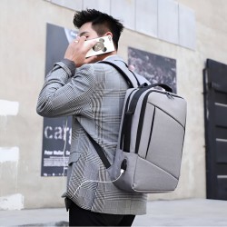 Hay-Power Laptop Backpack With USB Charging Port - 3 Colors 