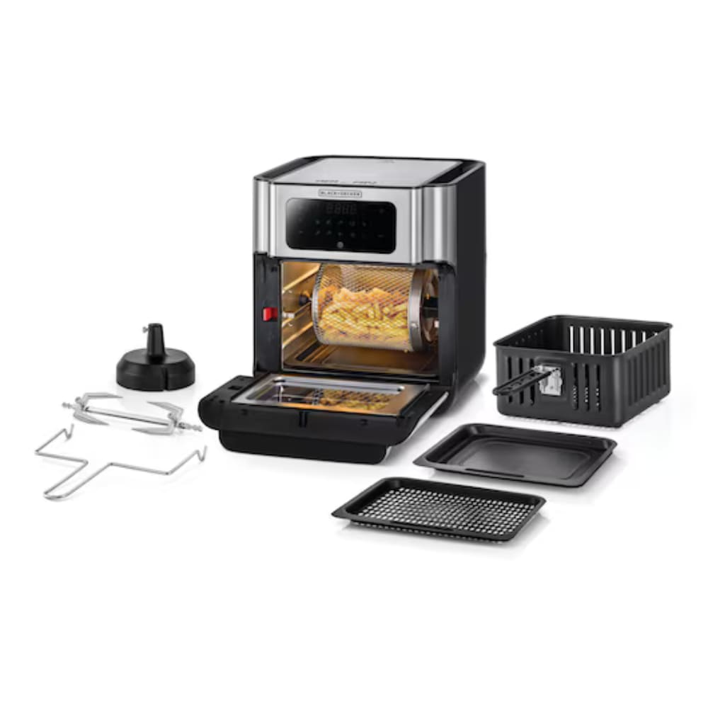 Black & Decker - Oven AeroFry with Accessories 12L  