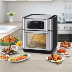 Black & Decker - Oven AeroFry with Accessories 12L  