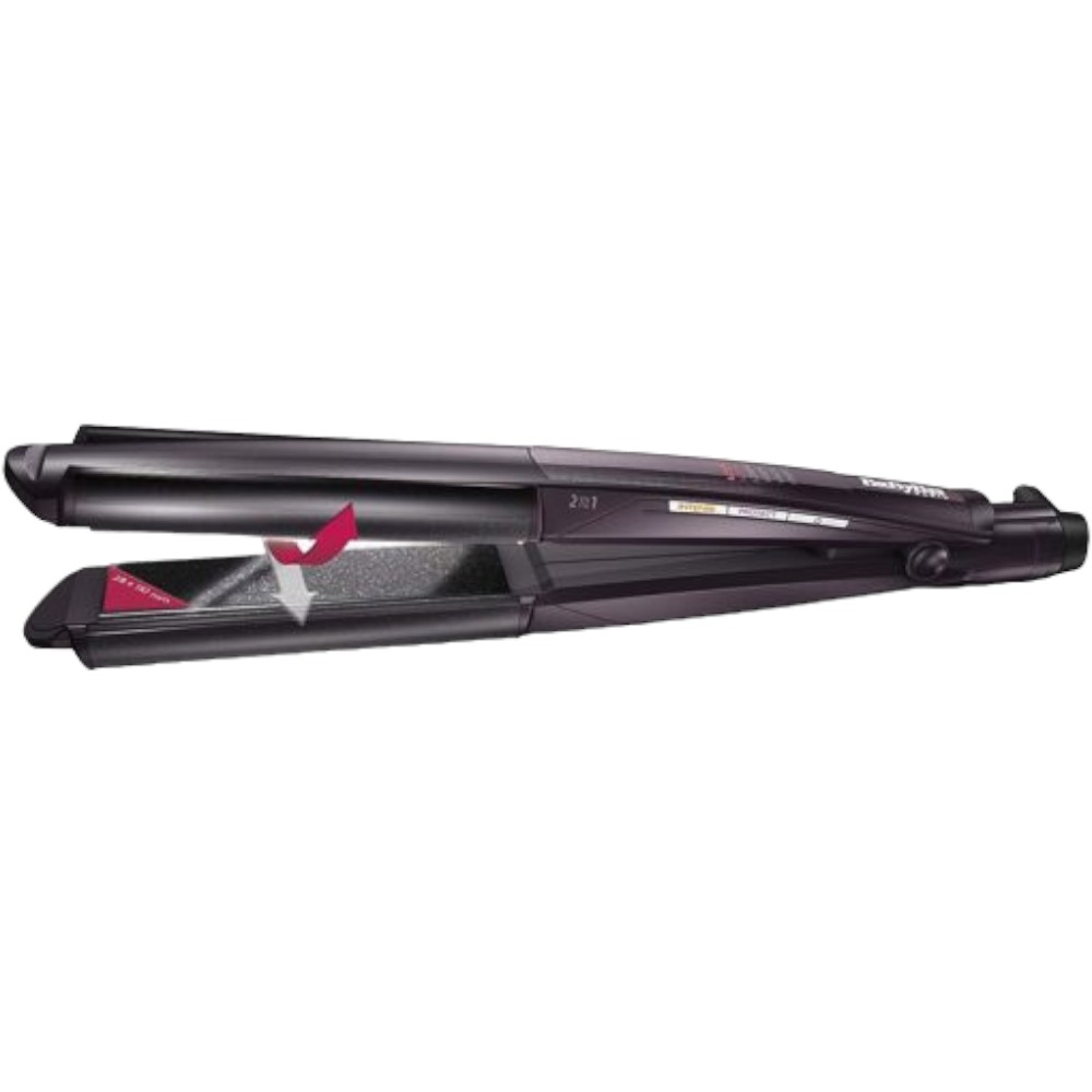 Babyliss-Diamond Ceramic Straight And Curl Hair Straightener