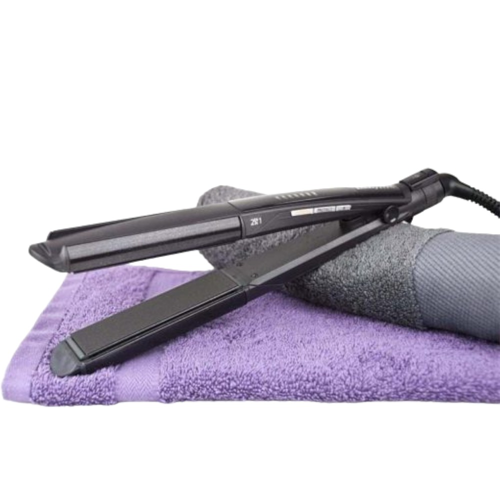 Babyliss-Diamond Ceramic Straight And Curl Hair Straightener