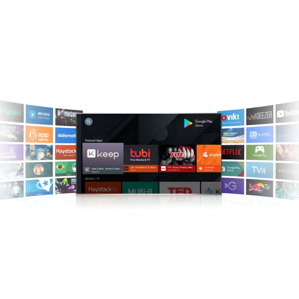 TCL - Frameless Full HD HDR TV with Android TV 