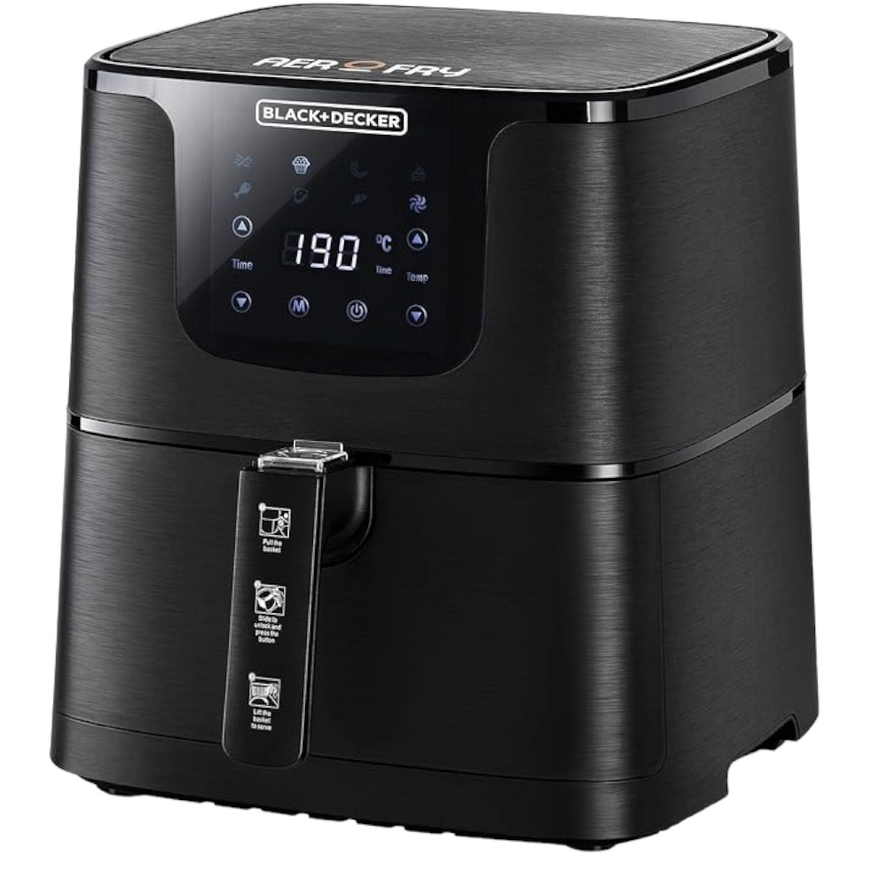 Black & Decker- Digital XL Air Fryer, 5.8 Liters