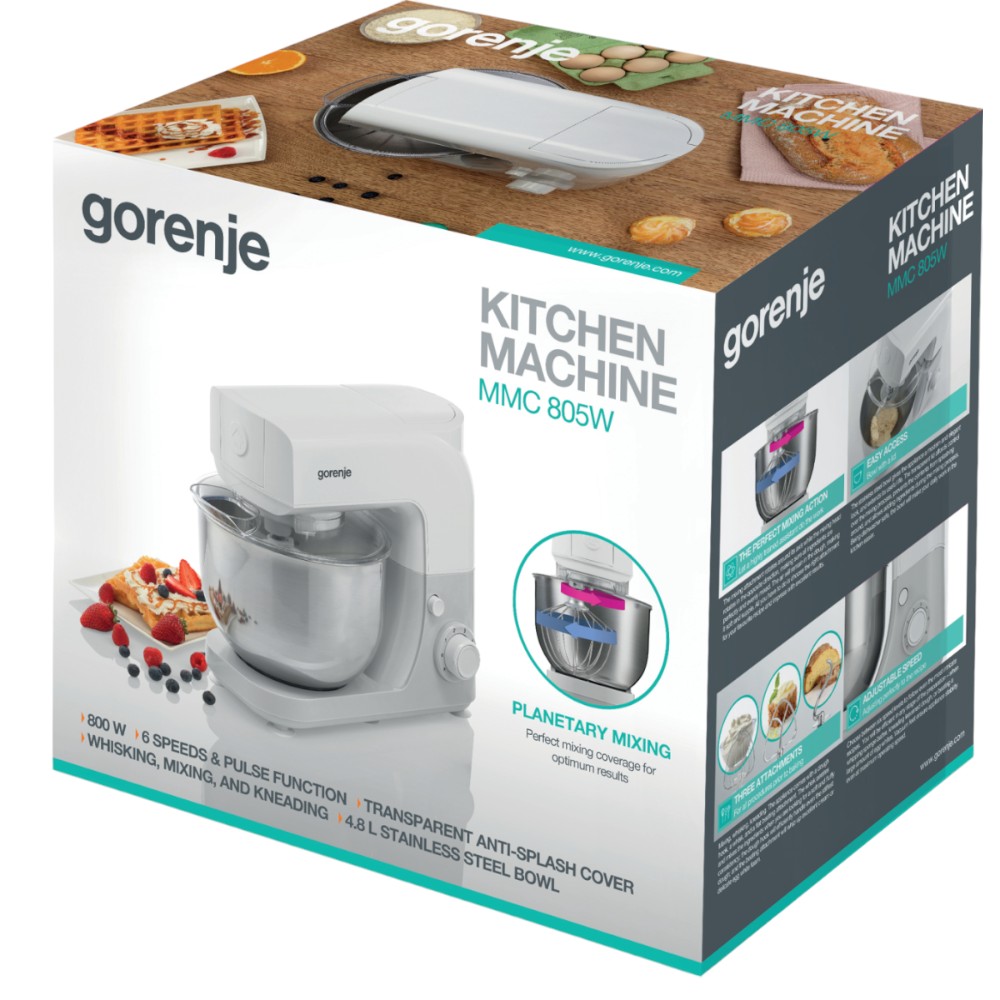 Gorenje-Stand Mixer 800 W 4.8 l