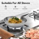 Falez-Neo Gama Stainless Steel Fryingpan 28cm