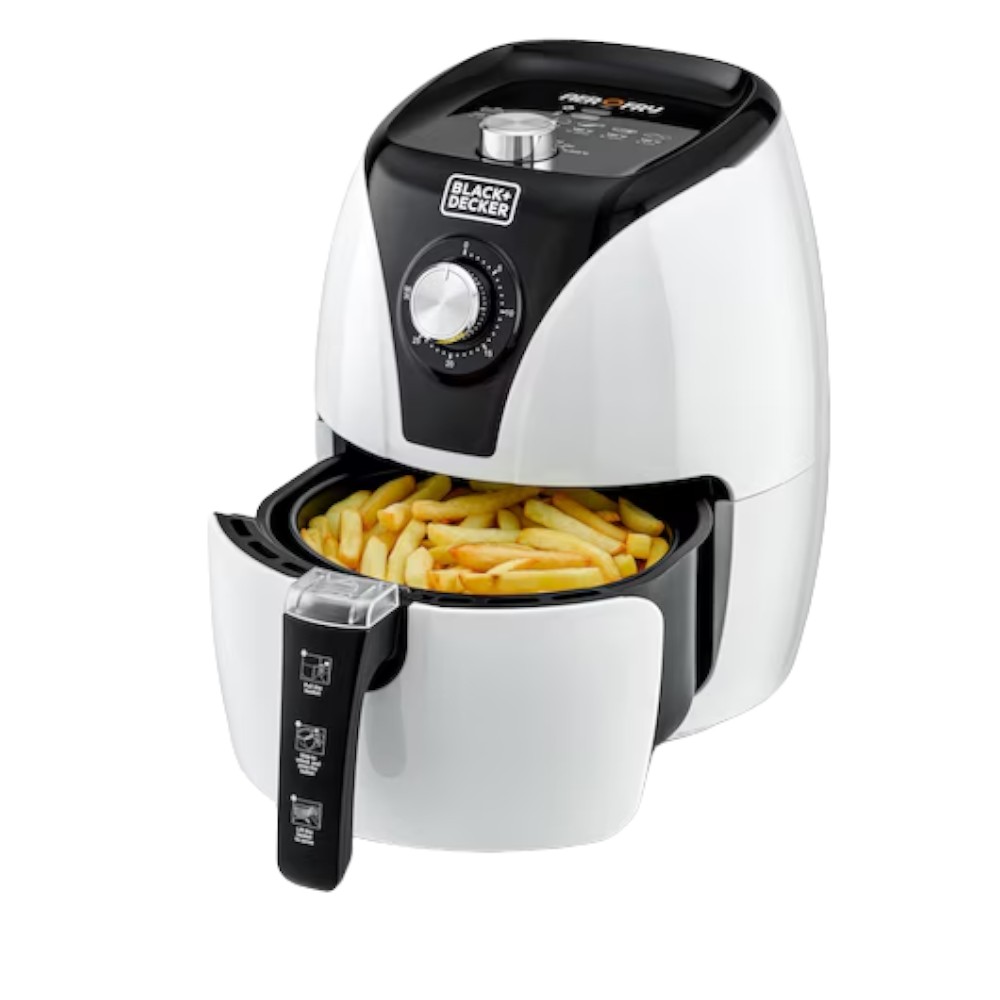 Black+Decker-3.5L 1500W Manual Control Air Fryer