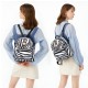 Casual Backpack - Zebra & Cow