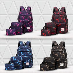 3 Pieces School Bag Set