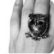 Resizable Owl-Shaped Ring NO.1