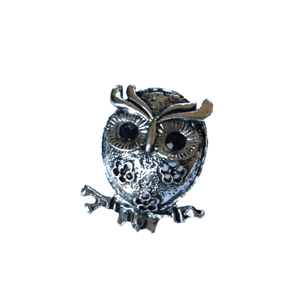 Resizable Owl-Shaped Ring NO.1