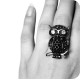 Resizable Owl-Shaped Ring NO.2