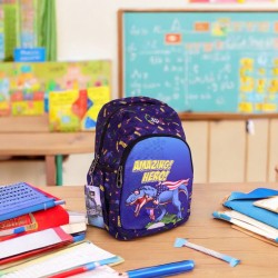 Capri Amazing Hero Dinosaur School Backpack 