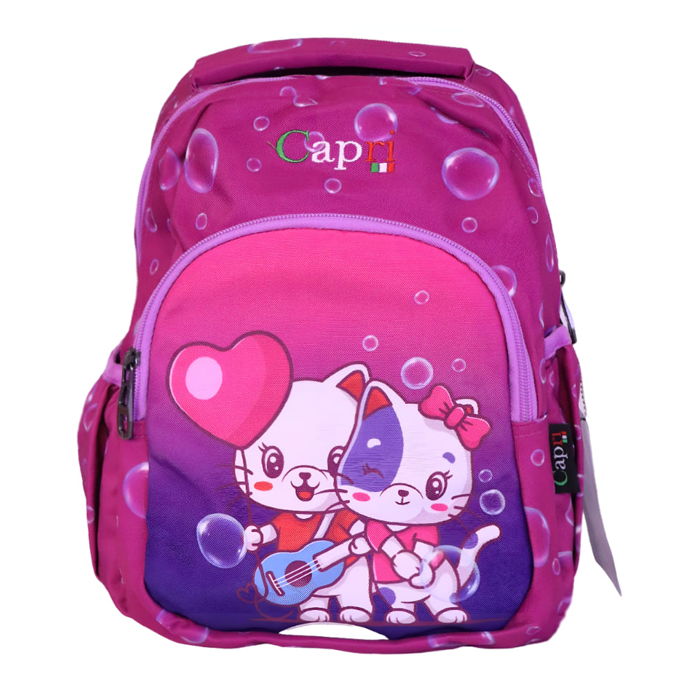 Capri Cute Kitten School Backpack 